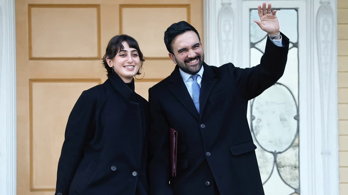 NYC's New Mayor Got a Press Pass. His Wife's October 7 Likes Got a Whisper.