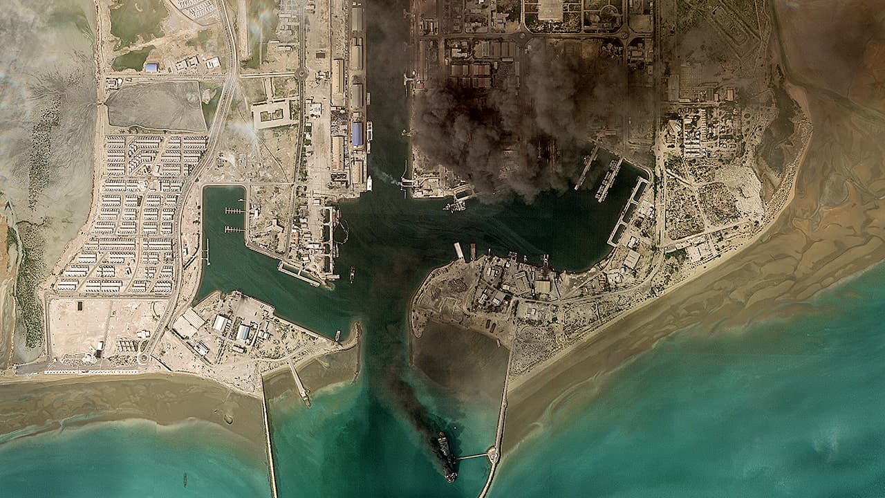 Iran's Naval Bases Are Still Burning, The Satellite Proof Tehran Doesn't Want You to See