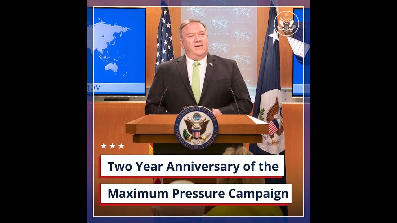 Maximum Pressure Needs Maximum Political Will. Right Now, That's the Gap.