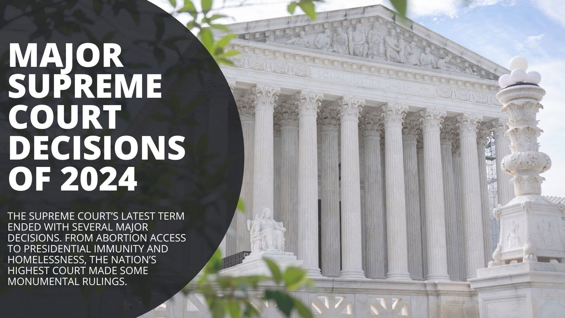 The Court's Term-End Decisions Land This Week. Three Cases Will Reshape The Practice Areas They Cover.