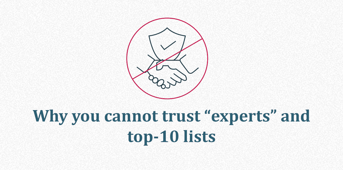 Why We Stopped Trusting Experts, And Why We Were Right