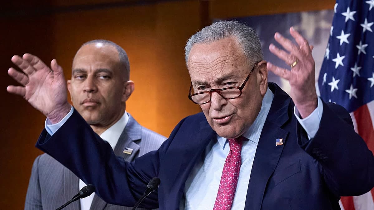 Schumer and Jeffries Are Not Negotiating. They're Performing.