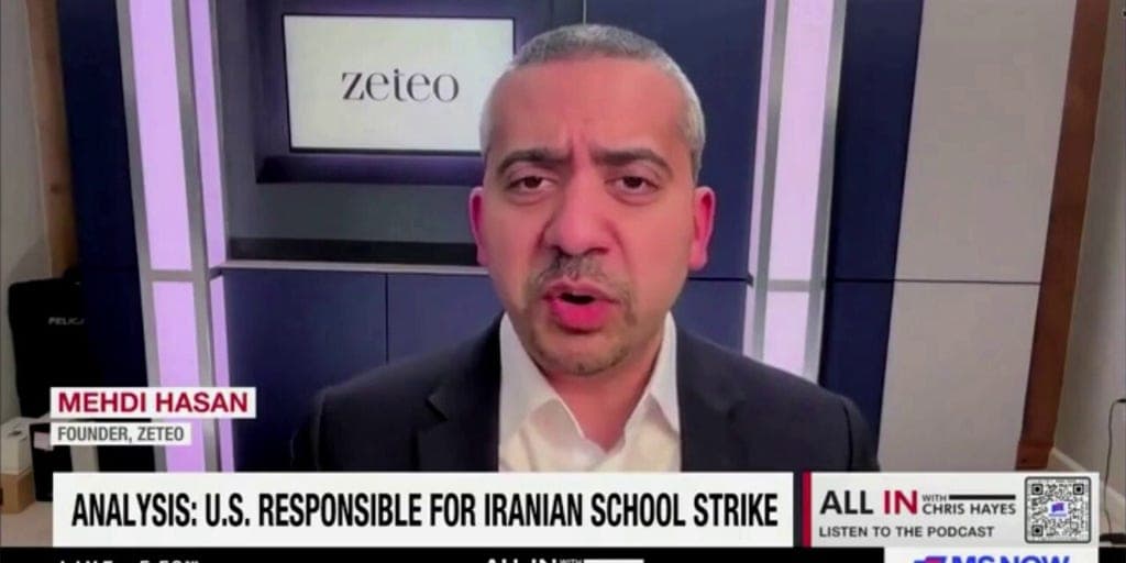 Mehdi Hasan Compared Trump's Military to the Nazis, And MSNBC Nodded Along