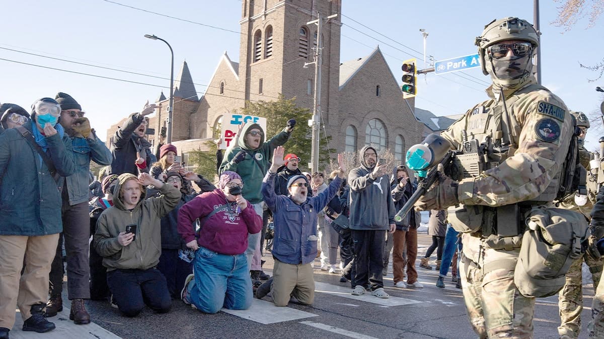 Blocking an ICE Raid in a Church Is Not Civil Disobedience, It's Obstruction